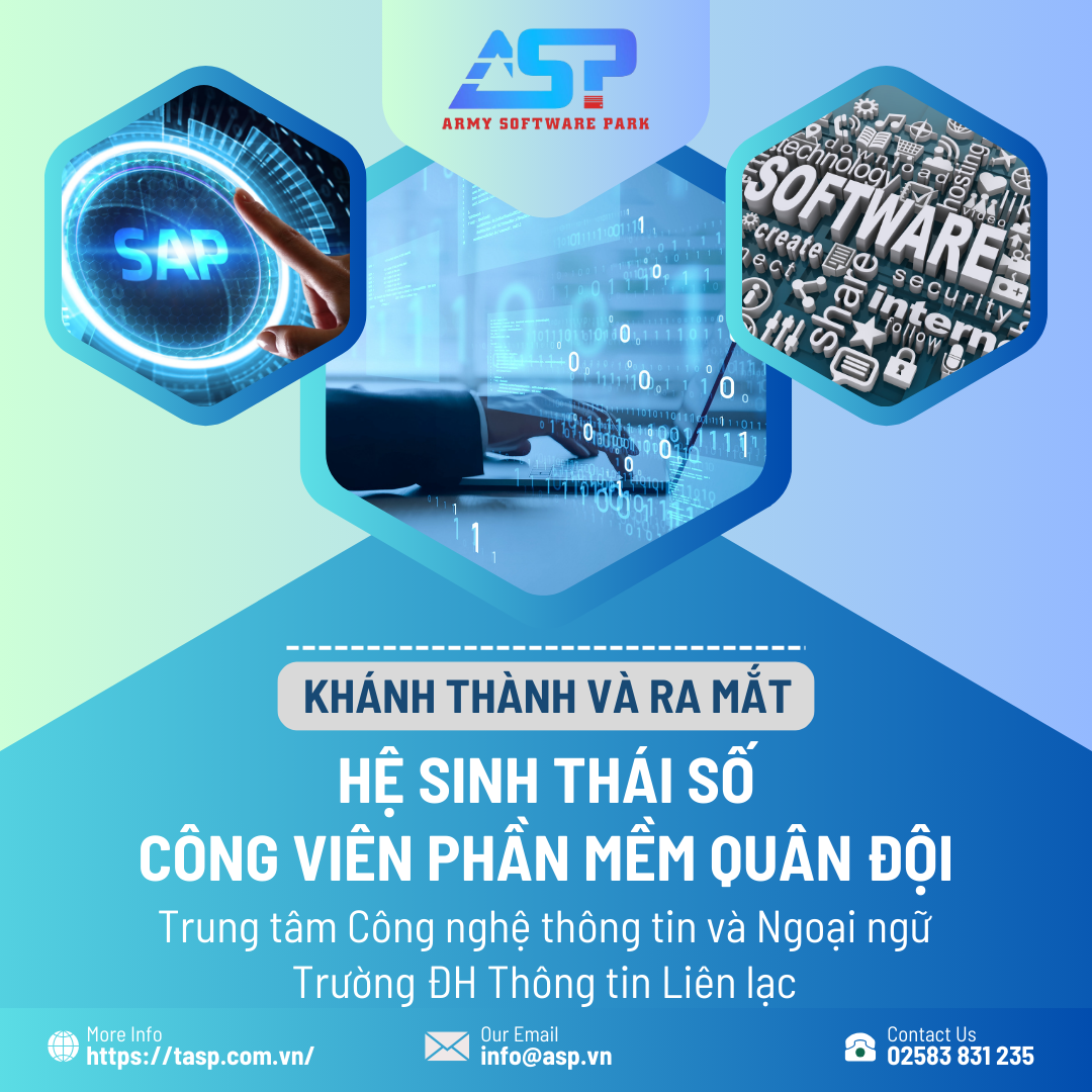 Lễ Khánh thành Trung Tâm & Ra mắt Hệ Sinh thái số - Công Viên Phần Mềm Quân Đội